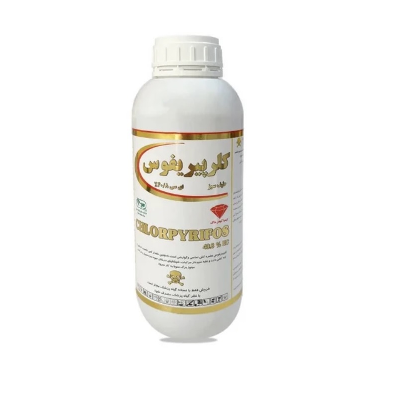 سم حشره کش کلرپیریفوس (دورسبان) طیف سبز 1 لیتری