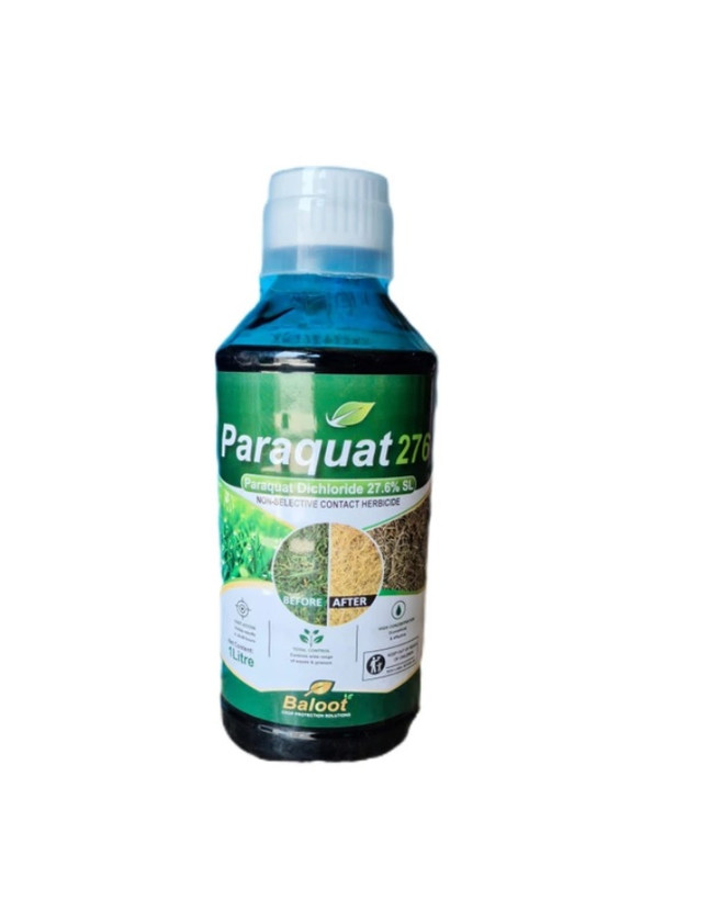 سم علف کش پاراکوات27.6% چینی 1 لیتری